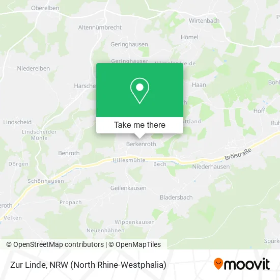 Карта Zur Linde