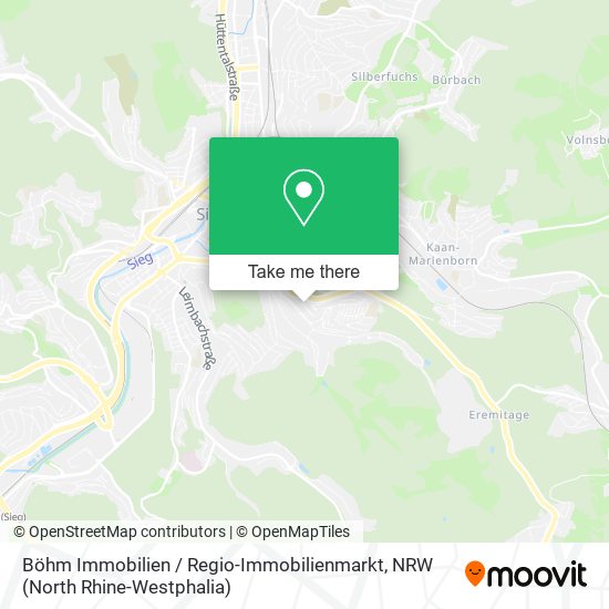 Böhm Immobilien / Regio-Immobilienmarkt map