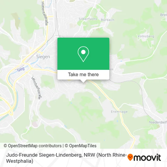 Judo-Freunde Siegen-Lindenberg map