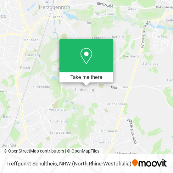 Карта Treffpunkt Schultheis