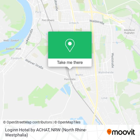 Loginn Hotel by ACHAT map