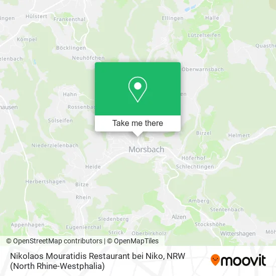 Nikolaos Mouratidis Restaurant bei Niko map