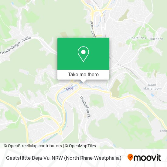 Gaststätte Deja-Vu map