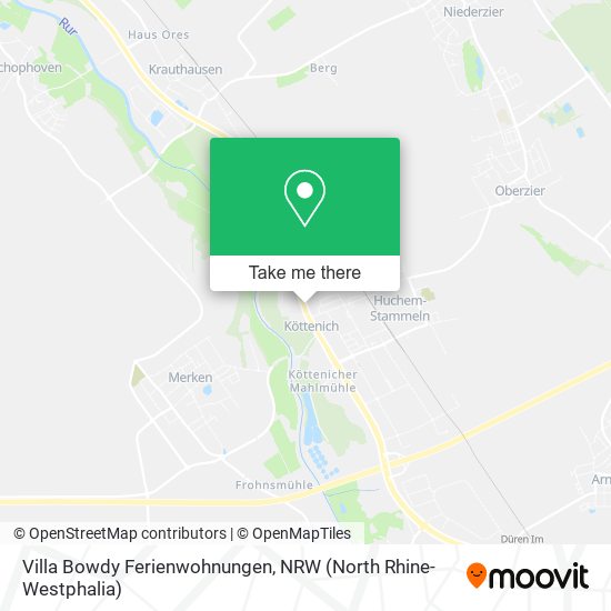 Villa Bowdy Ferienwohnungen map