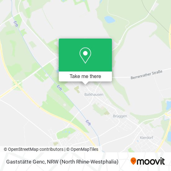 Gaststätte Genc map