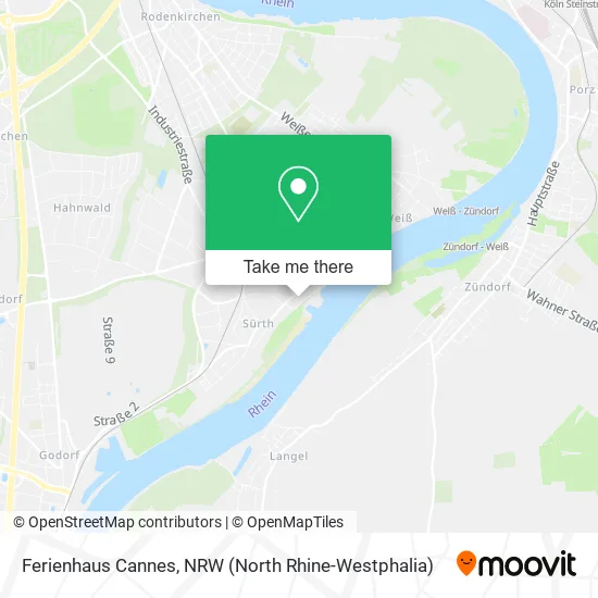 Ferienhaus Cannes map