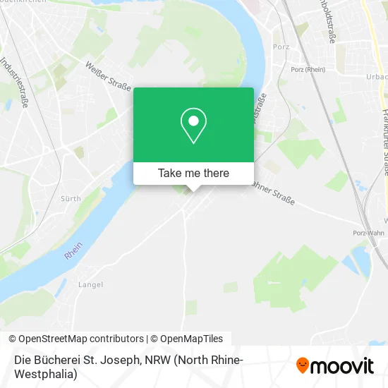 Die Bücherei St. Joseph map