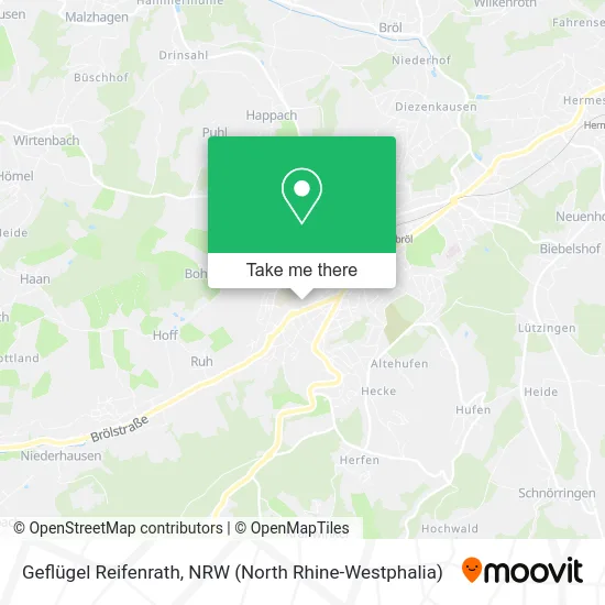 Карта Geflügel Reifenrath