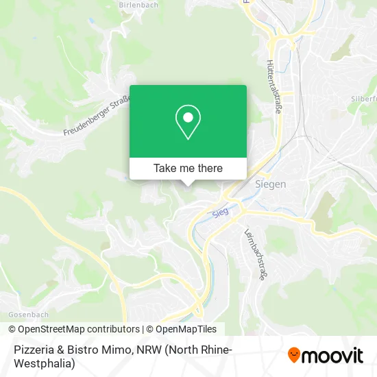 Pizzeria & Bistro Mimo map