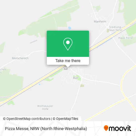 Карта Pizza Messe