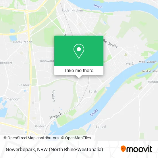 Карта Gewerbepark