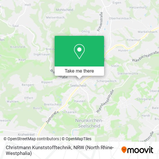 Christmann Kunststofftechnik map