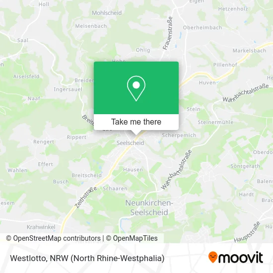 Westlotto map