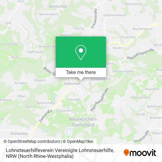 Lohnsteuerhilfeverein Vereinigte Lohnsteuerhilfe map