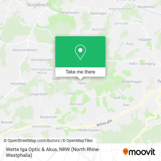 Wette Iga Optic & Akus map