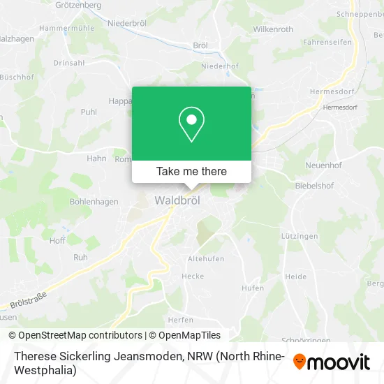 Карта Therese Sickerling Jeansmoden