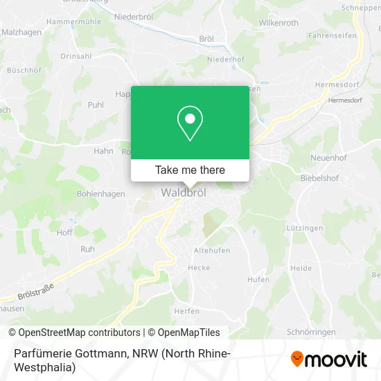 Parfümerie Gottmann map