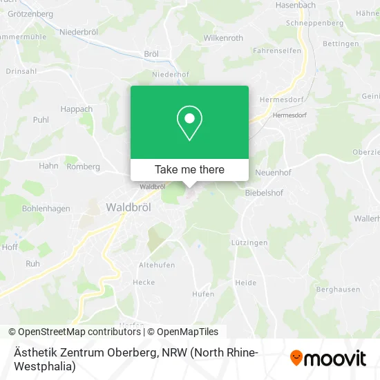 Карта Ästhetik Zentrum Oberberg