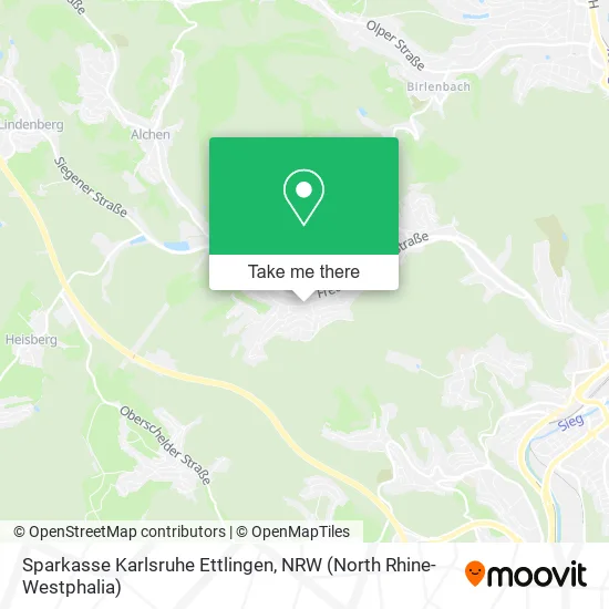 Карта Sparkasse Karlsruhe Ettlingen