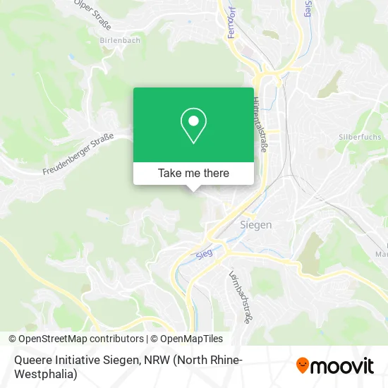 Карта Queere Initiative Siegen