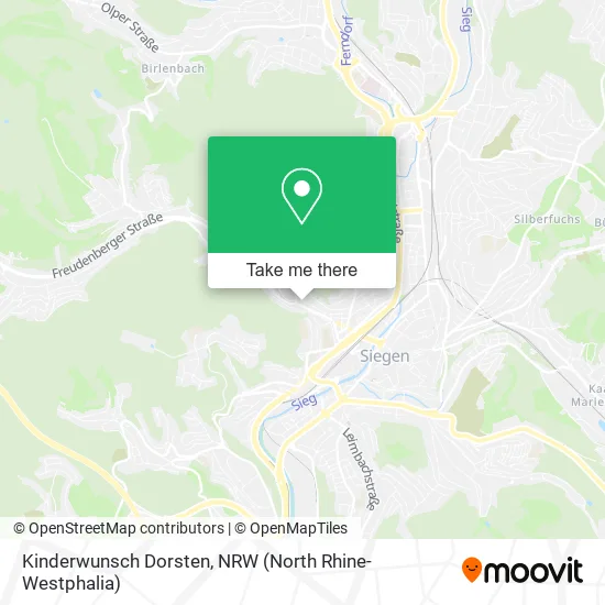 Карта Kinderwunsch Dorsten