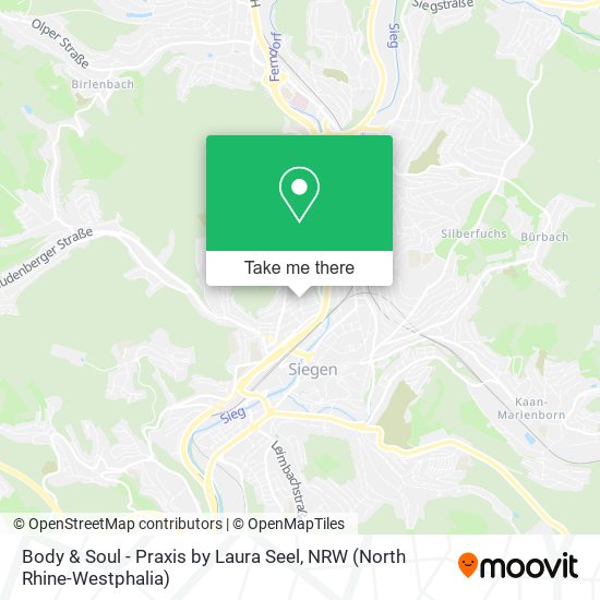Body & Soul - Praxis by Laura Seel map