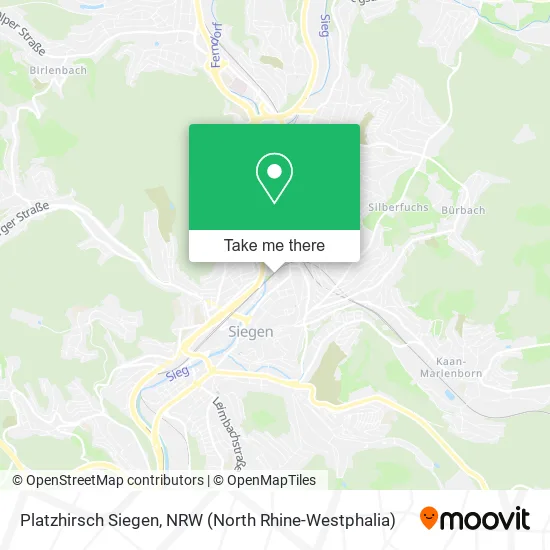 Platzhirsch Siegen map