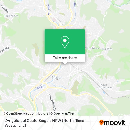 L'Angolo del Gusto Siegen map