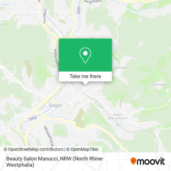 Карта Beauty Salon Manucci