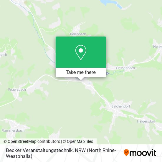 Becker Veranstaltungstechnik map