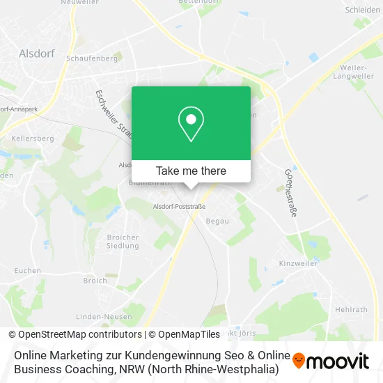 Online Marketing zur Kundengewinnung Seo & Online Business Coaching map