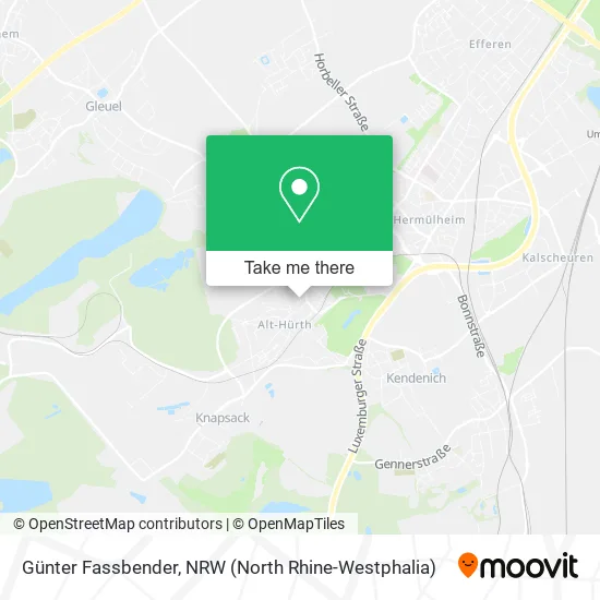 Карта Günter Fassbender