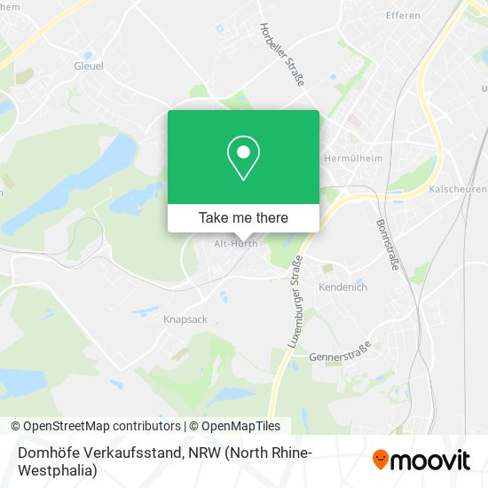 Domhöfe Verkaufsstand map