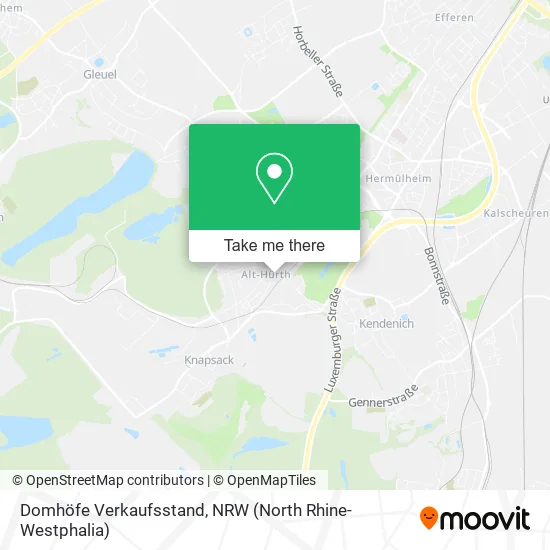 Карта Domhöfe Verkaufsstand