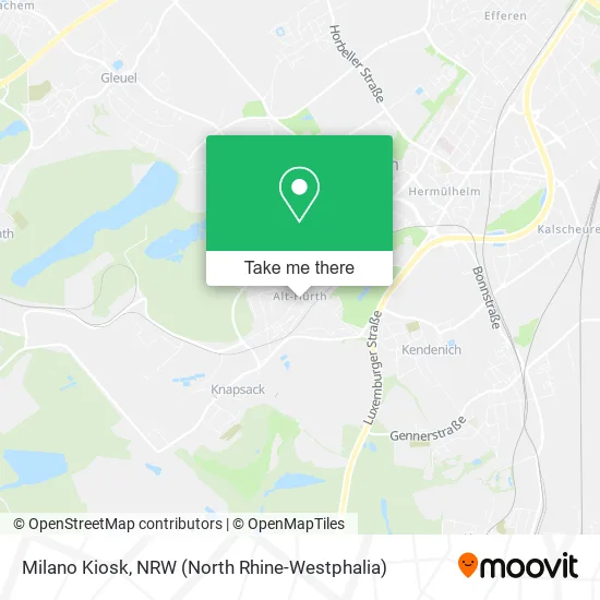 Карта Milano Kiosk