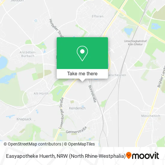 Карта Easyapotheke Huerth