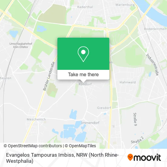 Evangelos Tampouras Imbiss map