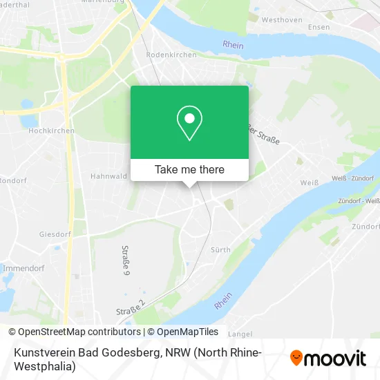 Карта Kunstverein Bad Godesberg