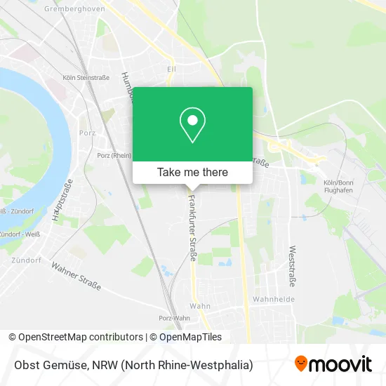 Карта Obst Gemüse