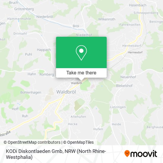 KODi Diskontlaeden Gmb map