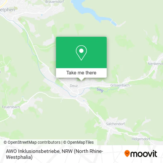Карта AWO Inklusionsbetriebe