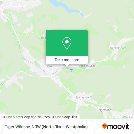Карта Tiger Wäsche