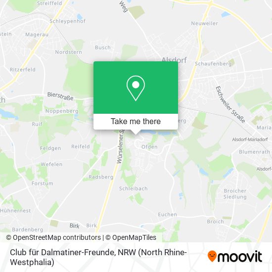 Club für Dalmatiner-Freunde map
