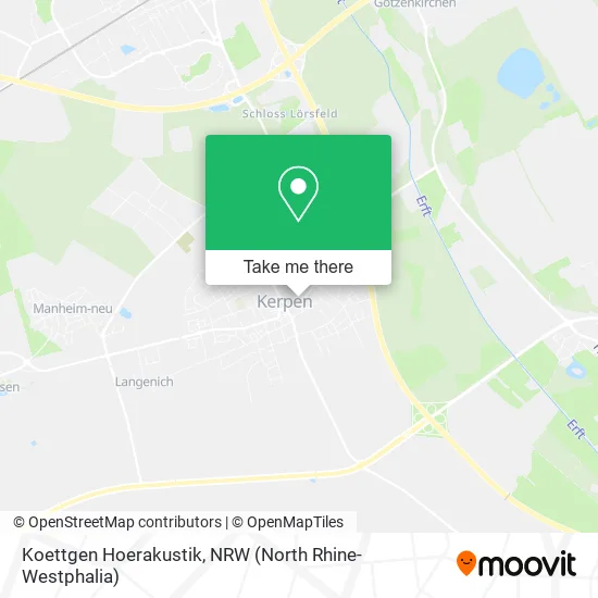 Карта Koettgen Hoerakustik