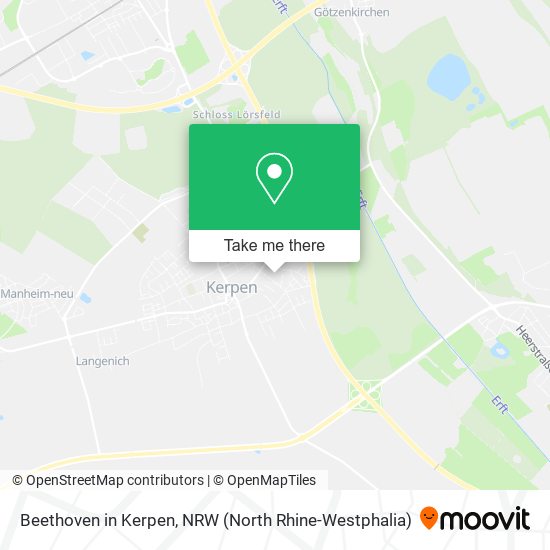 Карта Beethoven in Kerpen
