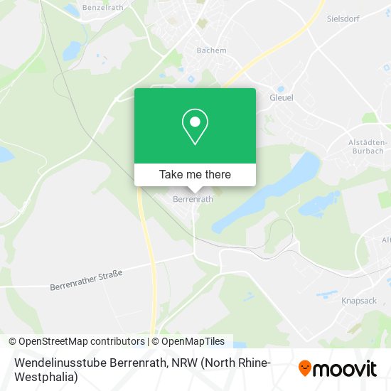 Wendelinusstube Berrenrath map