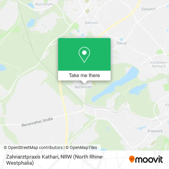Карта Zahnarztpraxis Kathari
