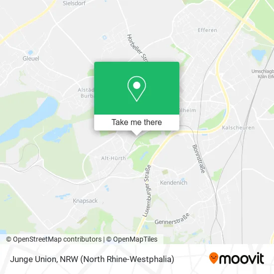 Карта Junge Union