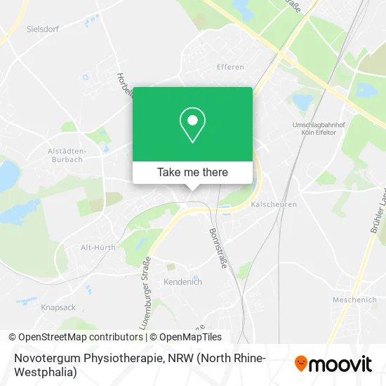 Карта Novotergum Physiotherapie
