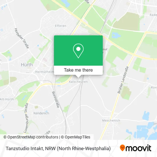Карта Tanzstudio Intakt